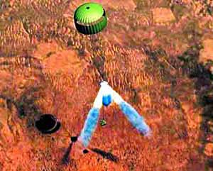 NASA发布载人登陆火星探险的艺术图像(组图