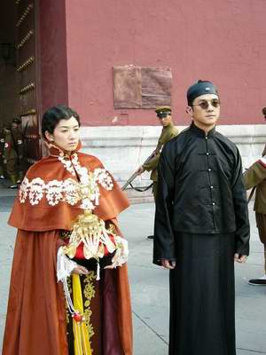 组图:《末代皇妃》故宫片场传真-帝后妃齐亮相