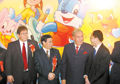 蓝猫出口美国 让美国儿童熟悉了解中国(图)