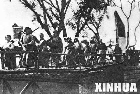 日本侵略军为镇压中国人民反抗 用尽残酷手段