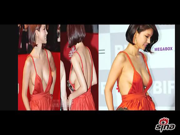 [<em>视频</em>]釜山电影<em>节</em>女星低胸抢镜 八字奶艳压全场