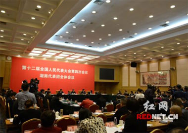 Hunan delegation review work reports on two Supreme courts