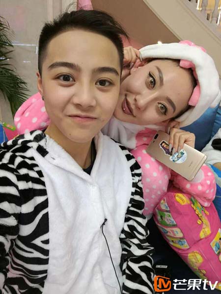 超女袁子仪与宁静对唱山歌 蔡康永称其像庾澄庆