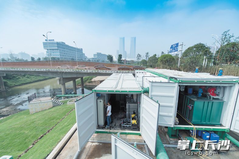 超磁分离一体化污水处理设备每天可处理2万立方米污水。