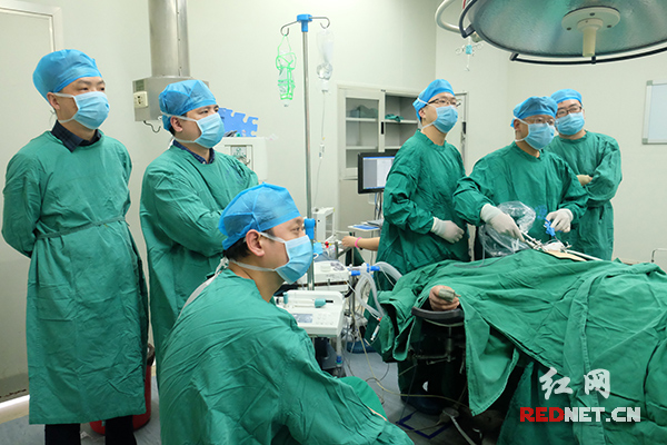 怀化:湖医附一微创疝气手术引外省同行观摩