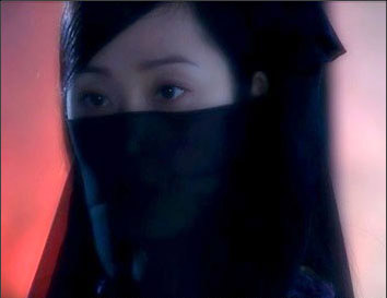 轻纱半遮美容颜古装剧中<em>蒙面美女</em>