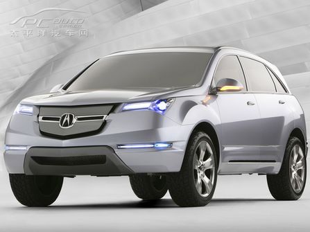 acura md-x概念车亮相纽约