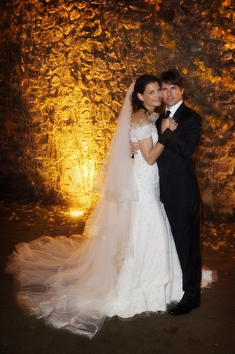 本年度最昂贵的婚礼:克鲁斯与凯蒂结婚写真