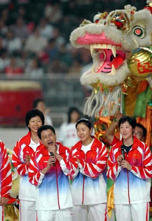 昨夜香江星光灿烂 奥运群星演绎中国人的骄傲