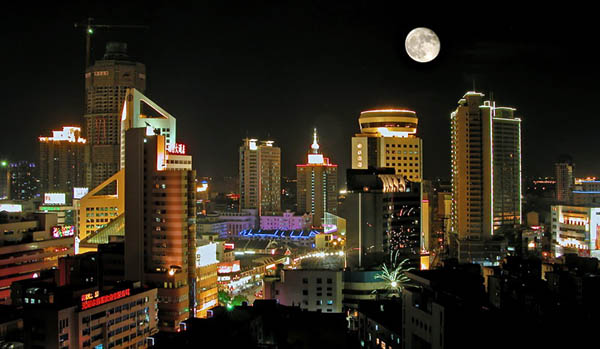 中国各大城市美丽夜景