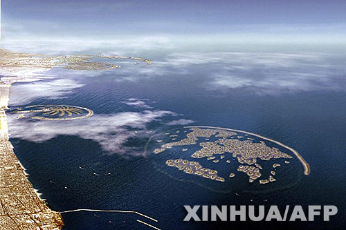 阿联酋人工棕榈岛