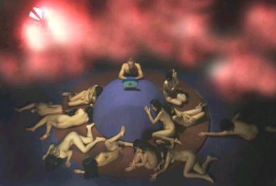 组图:韩国艺术电影《麻姑》千人群裸抢夺眼球