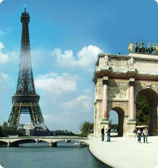 世界文化名城--法国首都巴黎