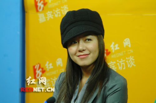 超女安又琪 做客红网嘉宾访谈