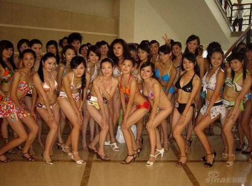 星姐选举泳装再秀比基尼主办方将使出杀手锏_娱