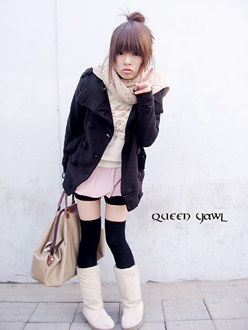 非主流<em>美少女</em>yawl<em>服装搭配</em>(图)