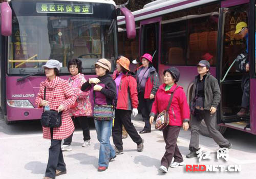 武陵源迎来新春首个旅游高峰