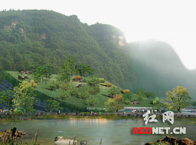 张家界黄龙洞美化旅游环境 倡议员工认植树木