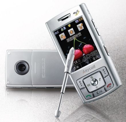 科技时代_三星推出Anycall Haptic手机抗争iPhone(图)
