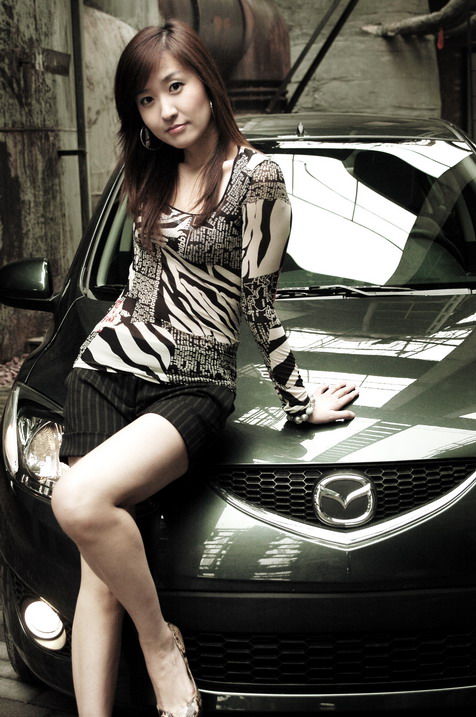 mazda2劲翔与香艳美女空姐