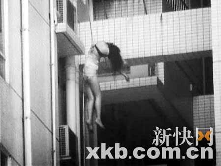 广州半裸女子向3外籍男卖淫后坠亡　疑为亚视演员