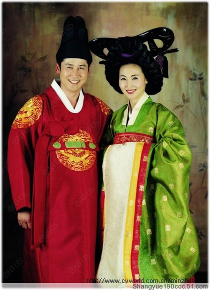 传统韩服图片