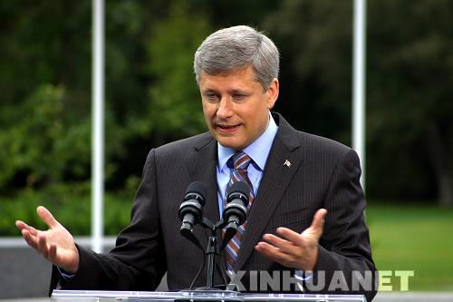 加拿大总理哈珀宣布解散议会提前举行大选