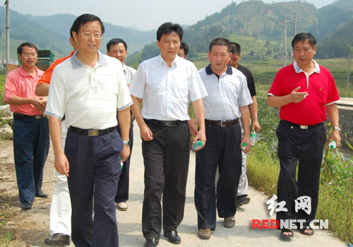 省两项督导评估考核组到桂东县检查教育工作(