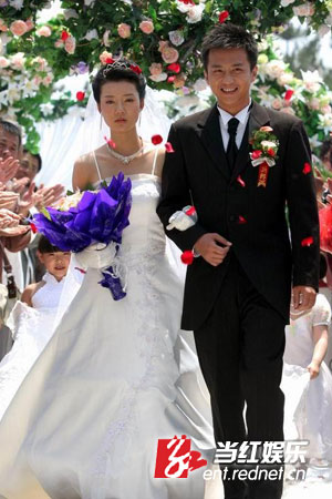 车晓,邓超"婚纱照"