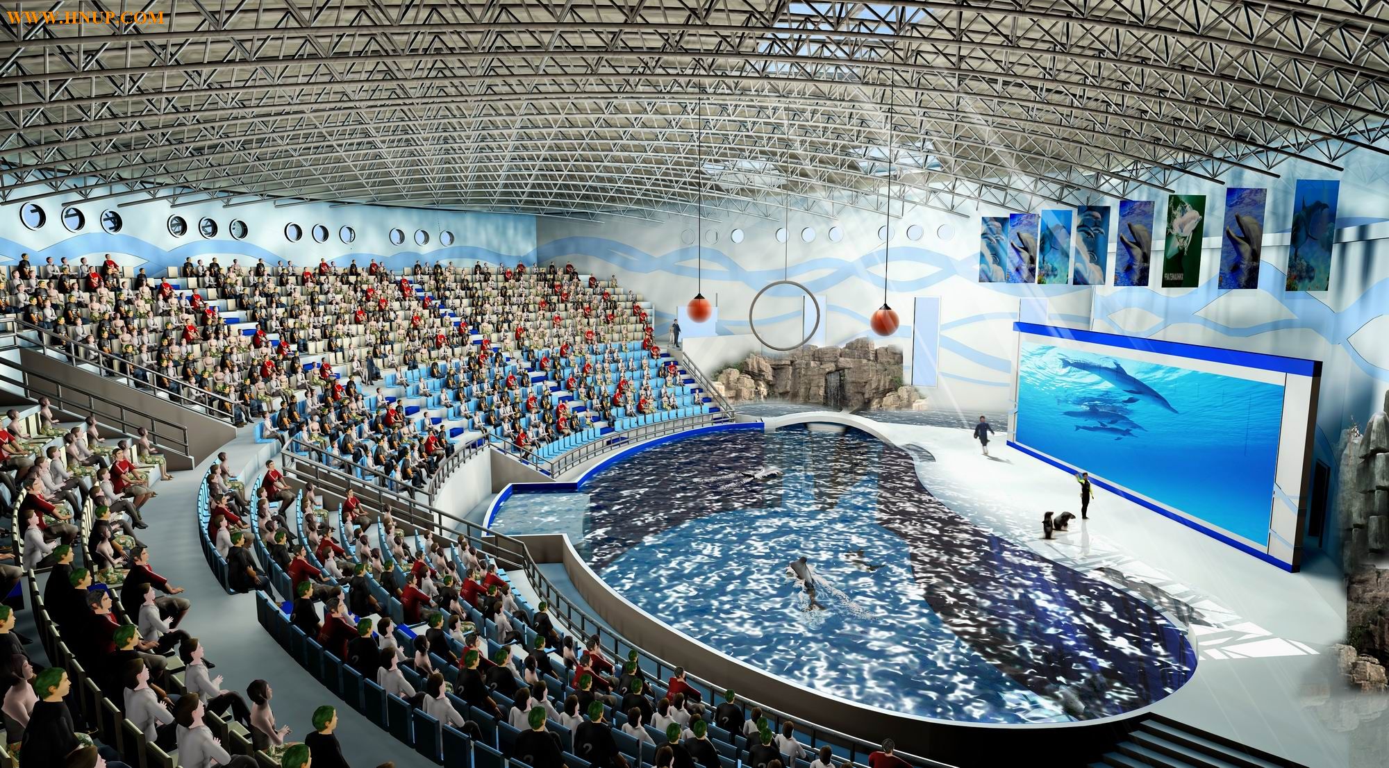 长沙海底世界极地动物馆改扩建设计方案批前公