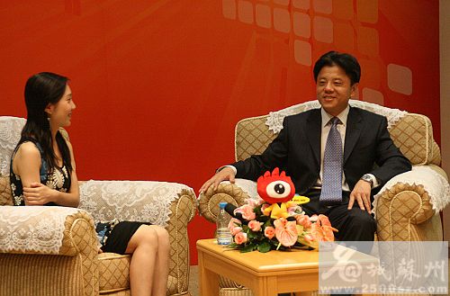苏州工业园区管委会主任杨知评接受专访