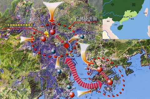 珠江三角洲地区改革发展规划纲要(2008-2020年)   ·广佛同城:珠