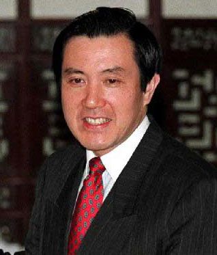 马英九当选中国国民党主席(图)