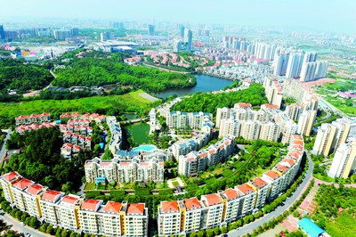 长沙建成区面积60年长大40倍(组图)