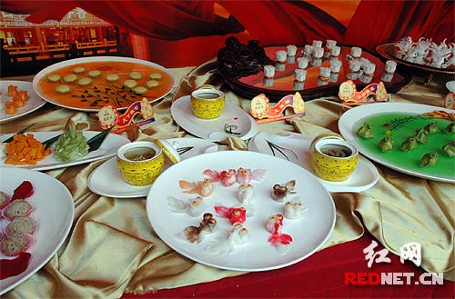 德发长西安关中风情饺子宴推出精美的品种
