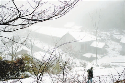 湖南新年降下首场雪 8日起天气转晴