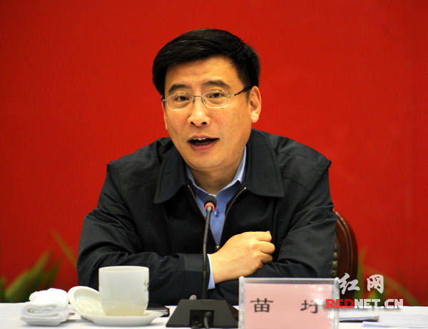 工业和信息化部副部长苗圩讲话。