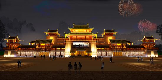 魅力湘西--新剧院设计图(组图)