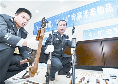 长沙破获4·14贩运枪支案