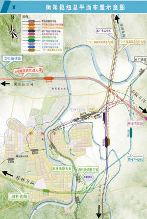 “九线归一”打造衡阳铁路大枢纽 “九线归一”打造衡阳铁路大枢纽