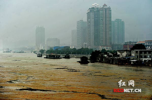 长江水文局监测显示降雨间歇两湖水系逐步进入