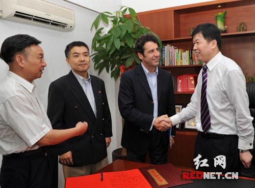 全球中小企业联盟主席访湘 助湖南企业获取绿