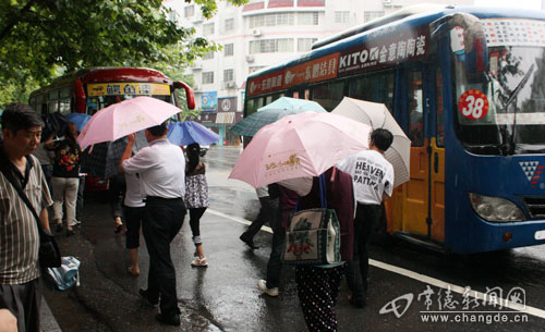 常德市公交线路运行秩序混乱