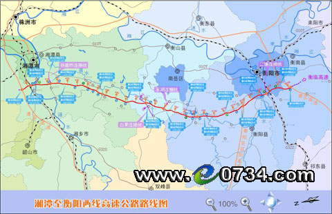 潭衡西高速年底可确保按期通车(图)