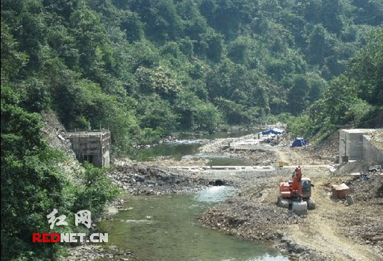 沅陵五强溪镇大别溪漂流9月底试漂