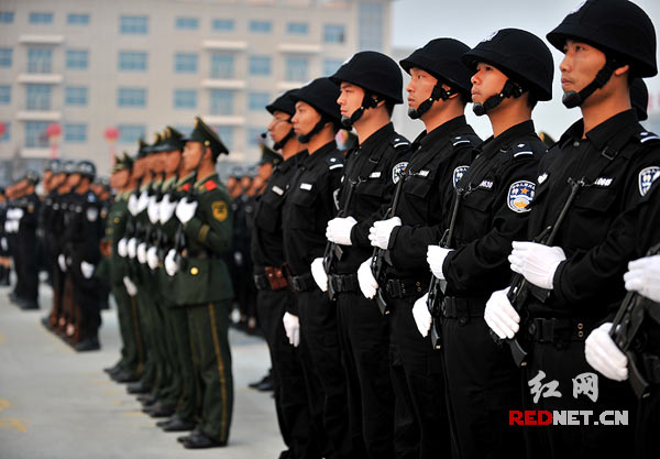 湖南举行公安三基一化工程建设成果汇报展演