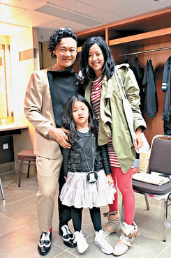 陈奕迅与徐濠萦努力保护女儿