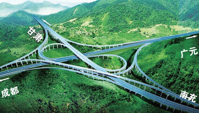 广南高速罗家沟枢纽工程 预计明年9月竣工