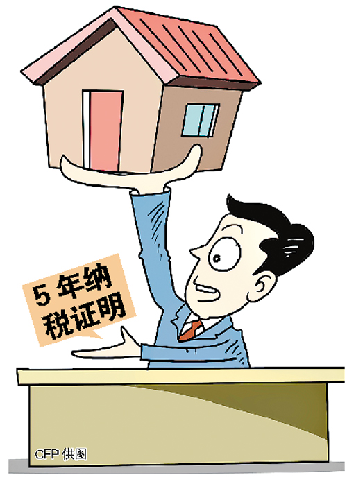 缴税5年 外地人才能在北京买房[图]