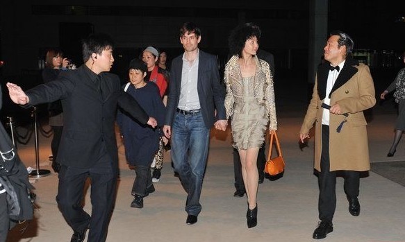 张曼玉和男友出席活动